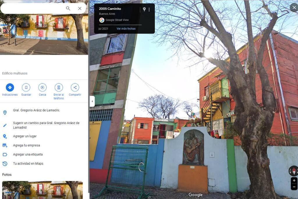 Caminito B&B Un Hospedaje Unico En La Boca Con Vista A Caminito Buenos Aires Exterior photo